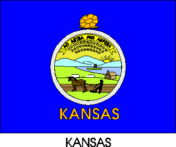 The Kansas State Flag