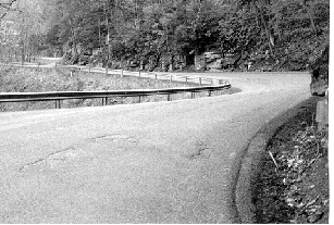 West Virginia mountain road