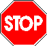 STOP sign